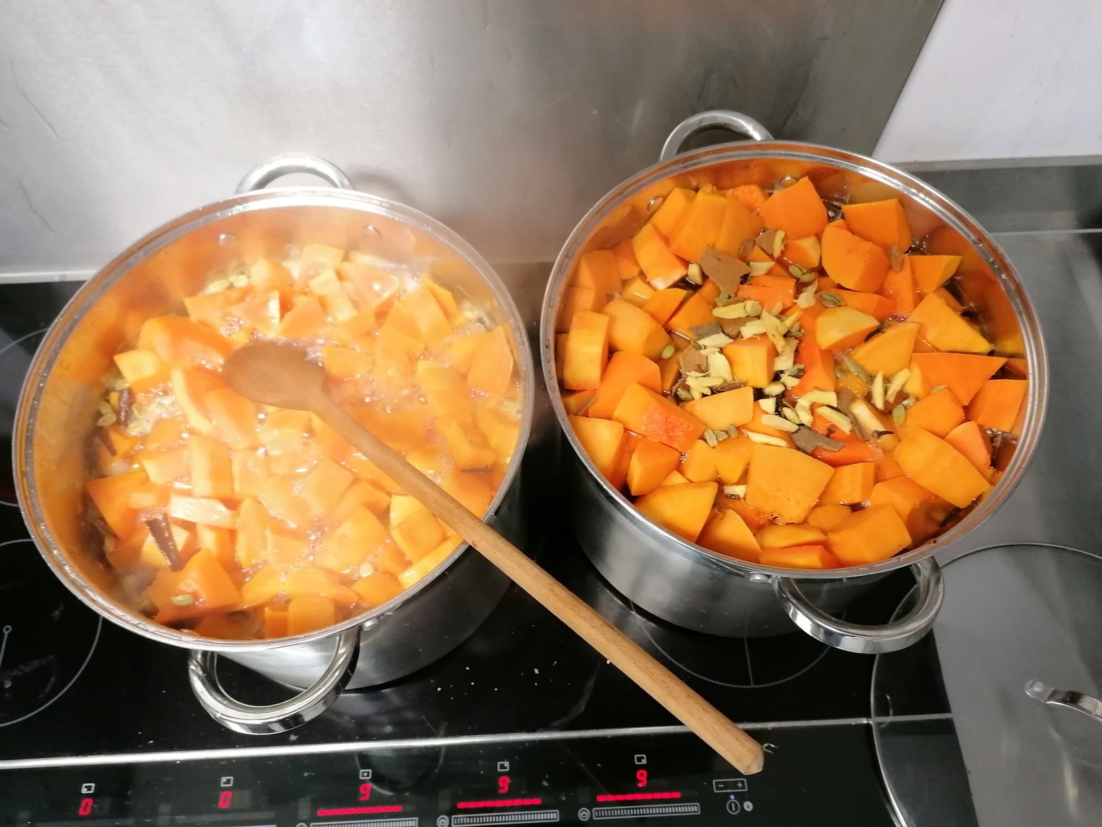 Cooking Syrian Pumpkin Jam